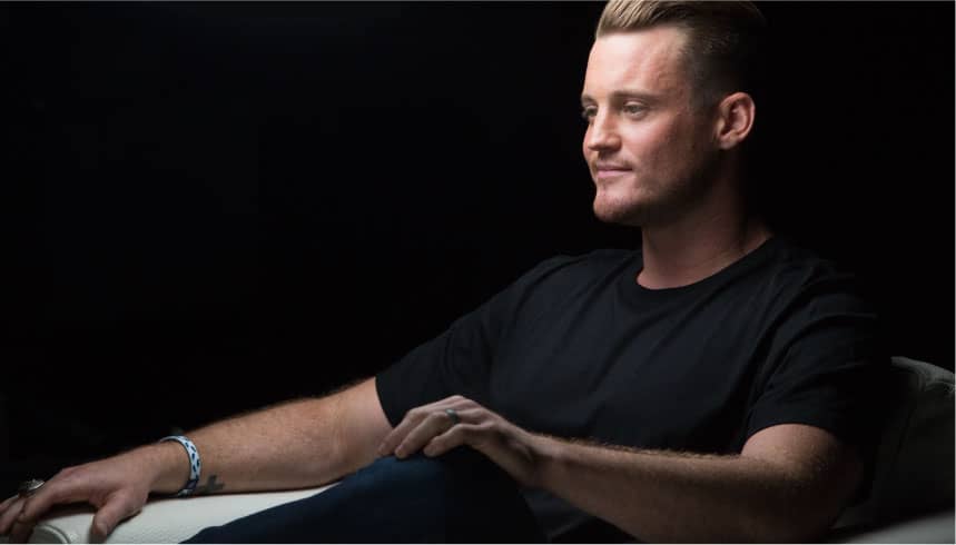 Clint Gresham White Chair Film I Am Second