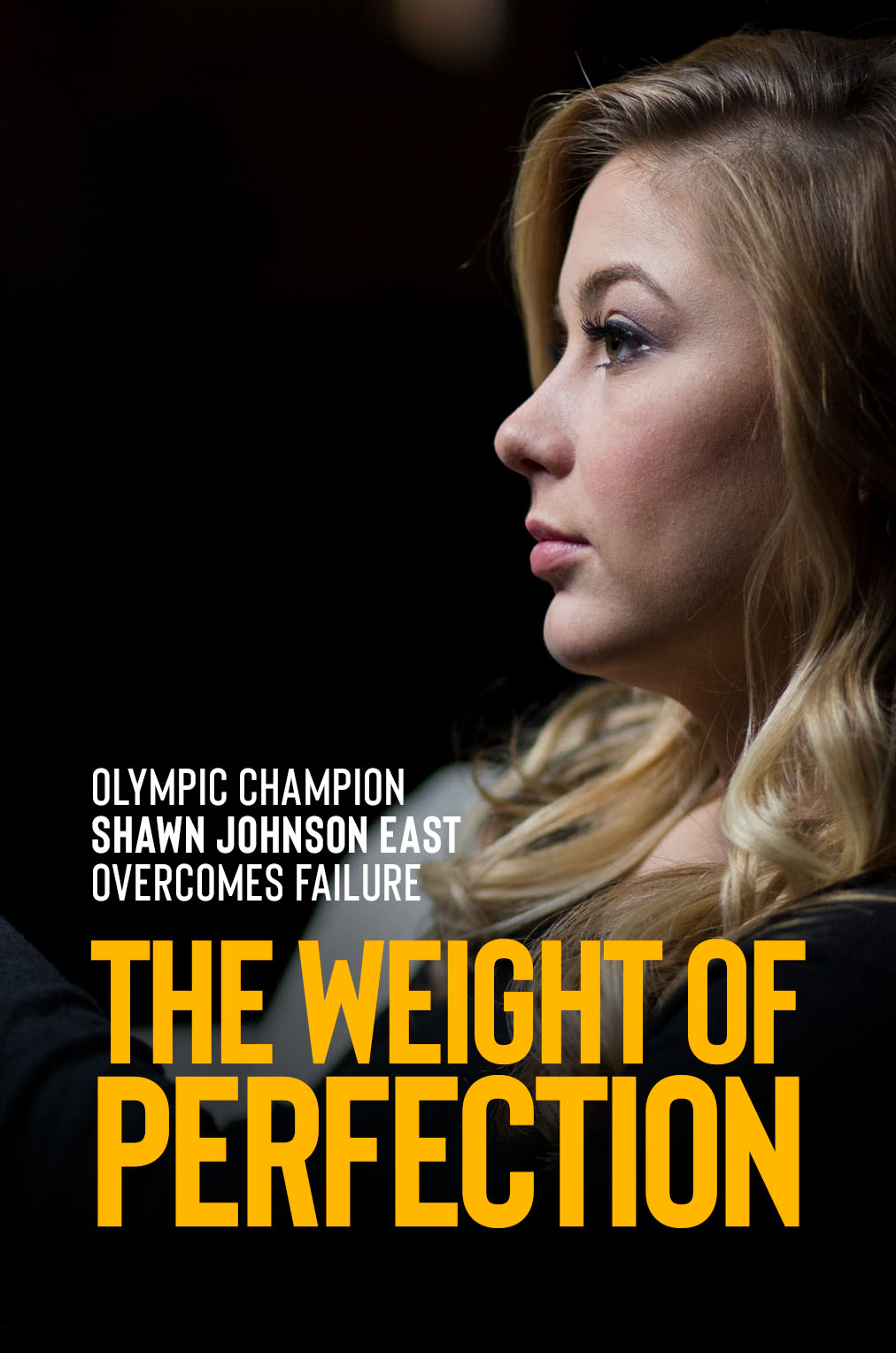 A profile photo of Shawn Johnson East sitting in a white chair.
