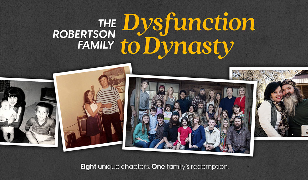 Dysfunction to Dynasty: Eight unique chapters. One family's redemption.