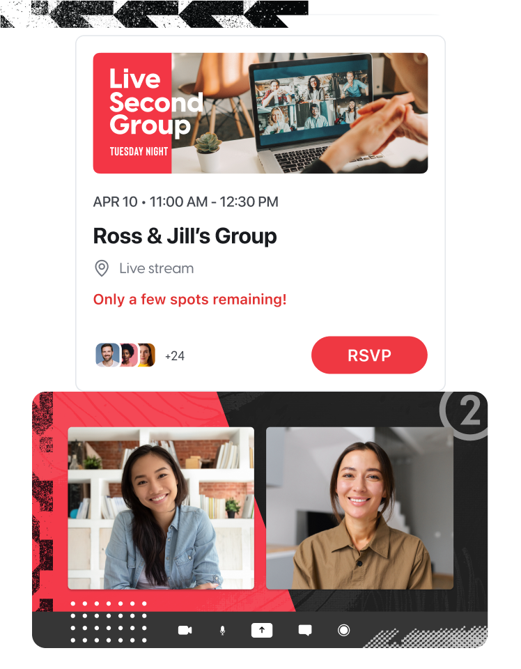 LiveSecondGroups